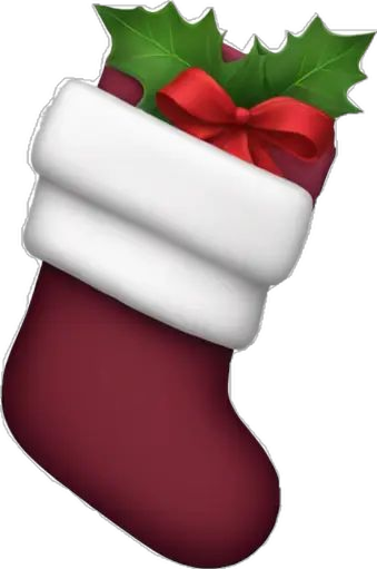 Red Christmas Sock