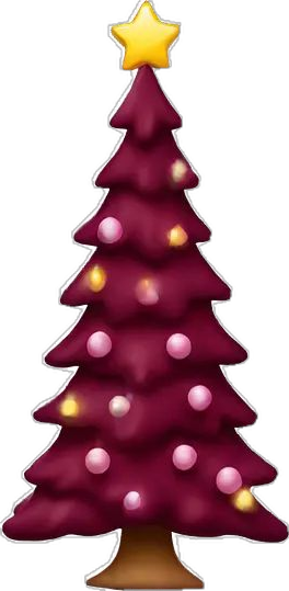 Red Christmas Tree