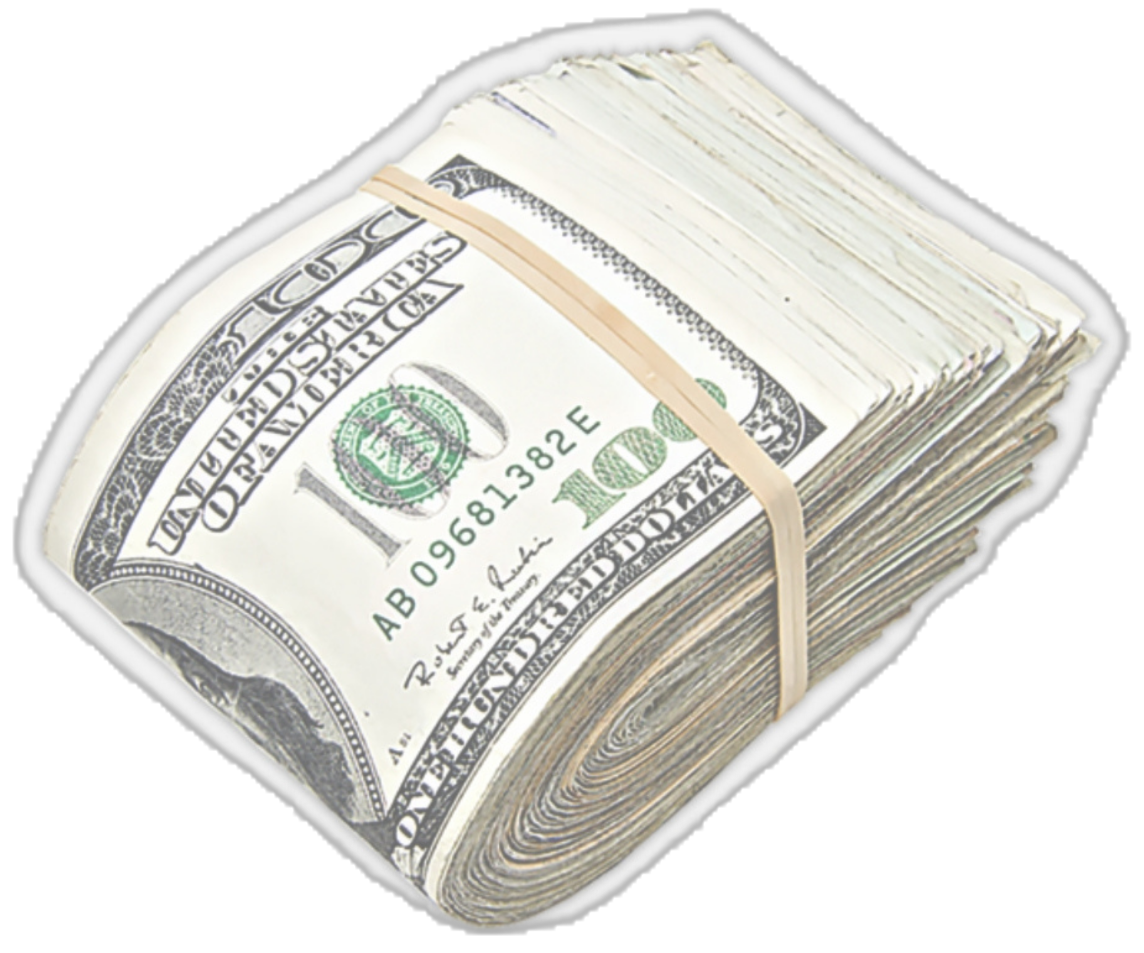 Silver Paper Money