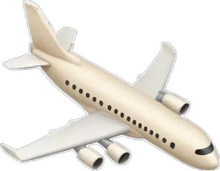 White Airplane
