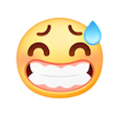 Awkward Laugh emoji