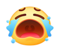 big-cry emoji