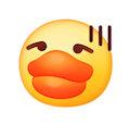Desperate Stare emoji