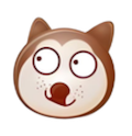 Eye Roll White emoji
