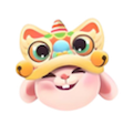 New Year Beast Rabbit emoji