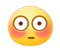 red-face emoji