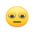 Sleepy emoji