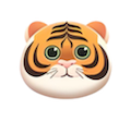 Tiger Head emoji