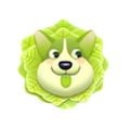 vegetable-dog emoji