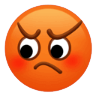 angry iOS WeChat Emoji