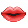 lips iOS WeChat Emoji