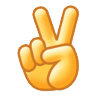 peace iOS WeChat Emoji